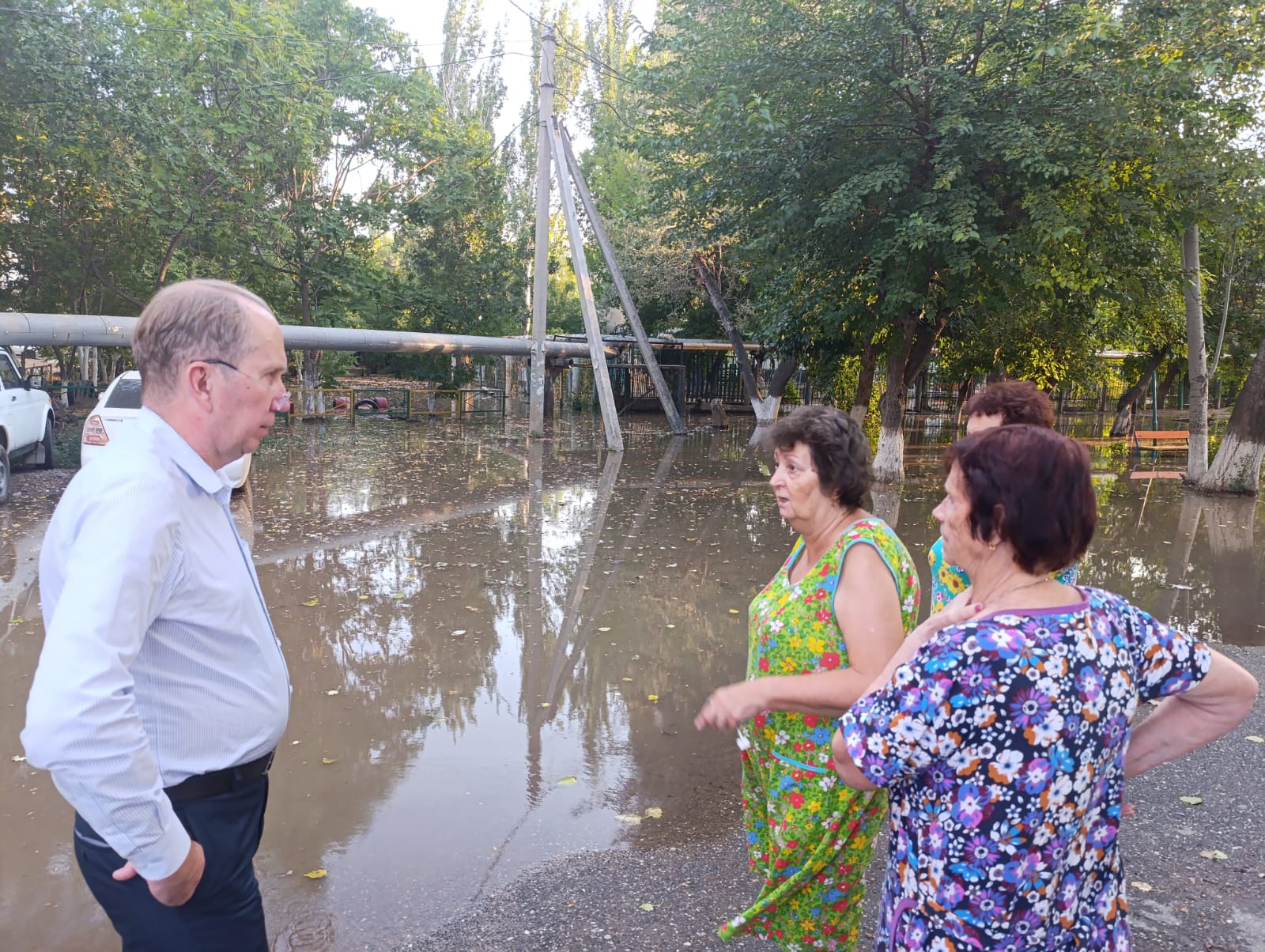 В Астрахани ликвидируют последствия аварии на сети магистрального  водопровода | Городская Дума муниципального образования 